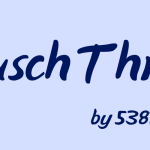 Busch Three font