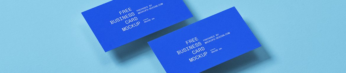 Business card mockup in 90x50mm format - Instant Download Business card mockup in 90x50mm format - Instant Download