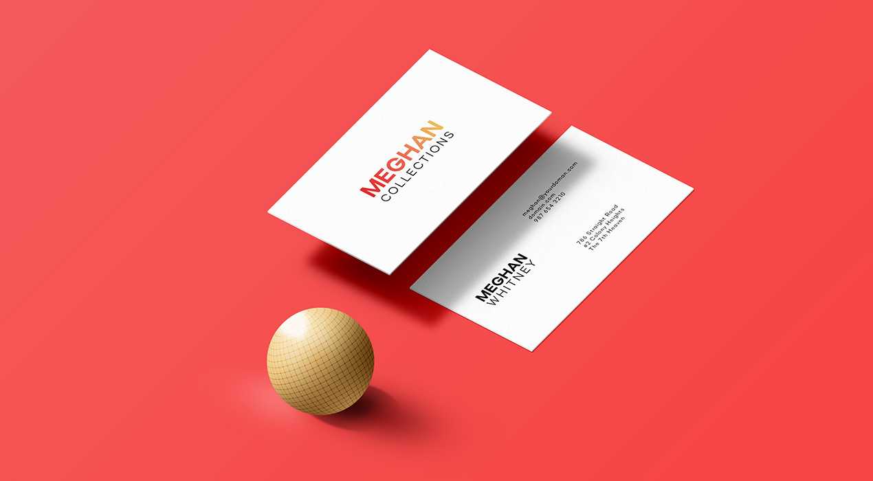 Business Card Mockup PSD