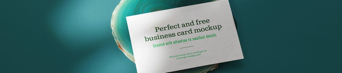 Business card on green agate mockup - Instant Download Business card on green agate mockup - Instant Download