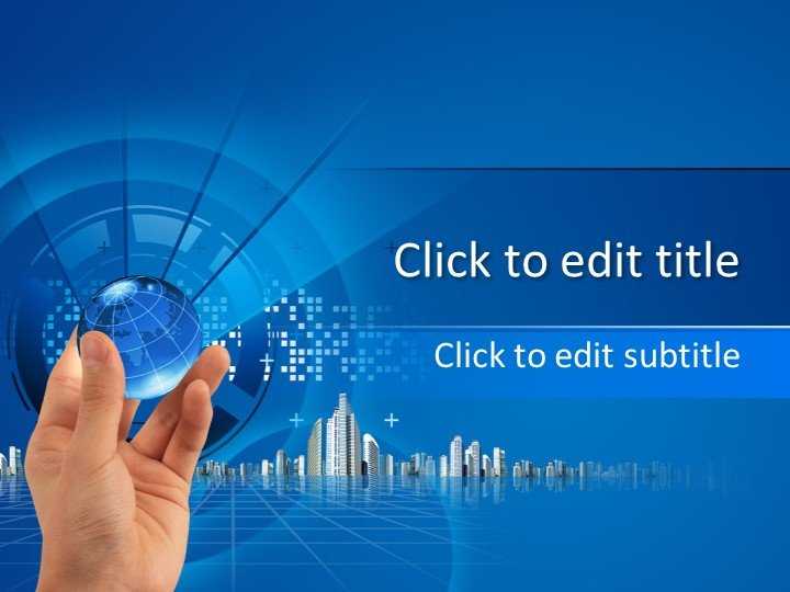 Business Global PowerPoint Template