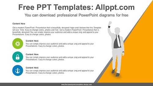 Business Man PowerPoint Diagram