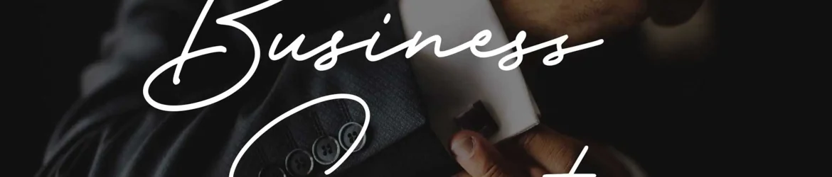 Business Signature Font