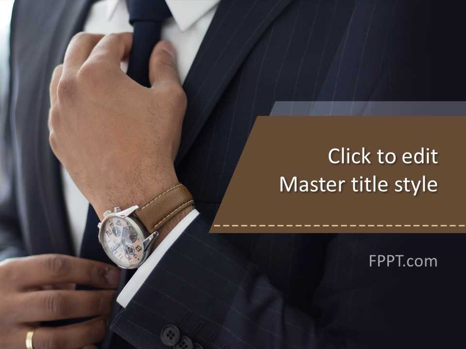 Business Style PowerPoint Template