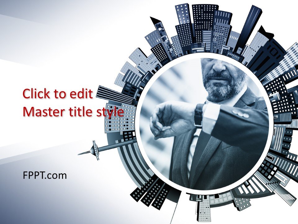 Business Time PowerPoint Template