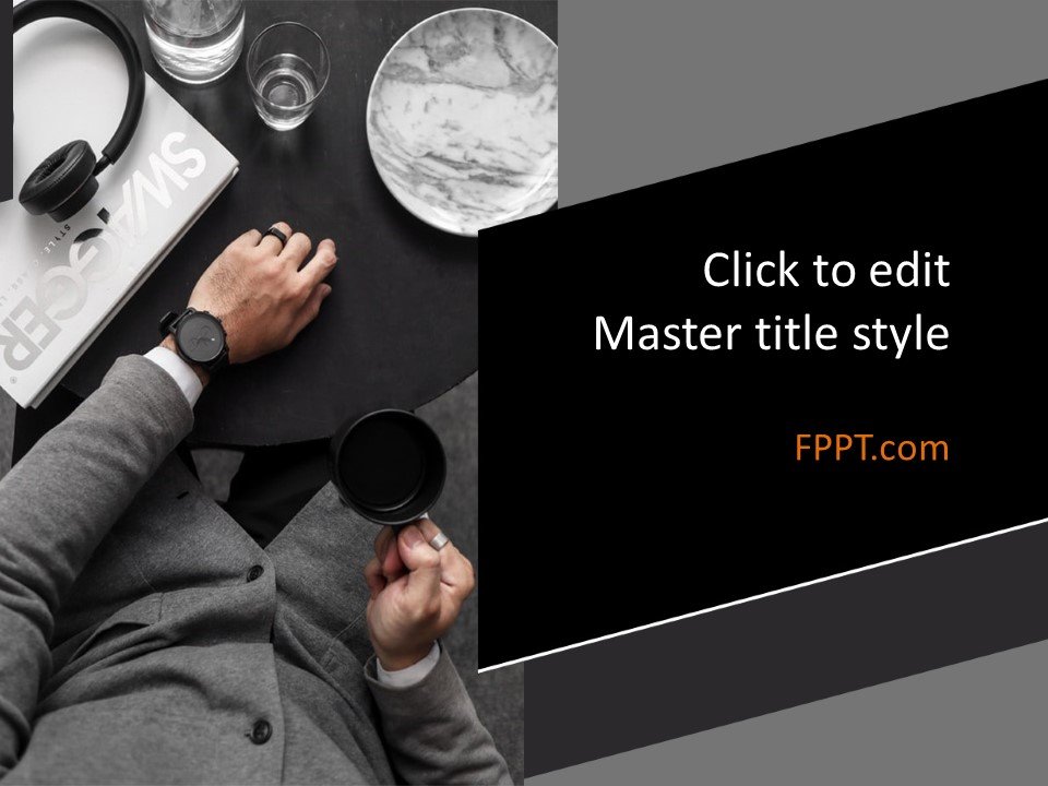 Business VIP Lounge PowerPoint Template