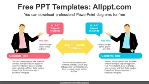 Businessman Compare PowerPoint Diagram