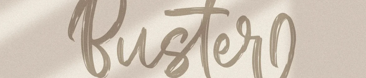 Buster Font