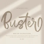 Buster Font