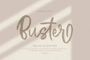 Buster Font