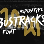 Bustracks Font