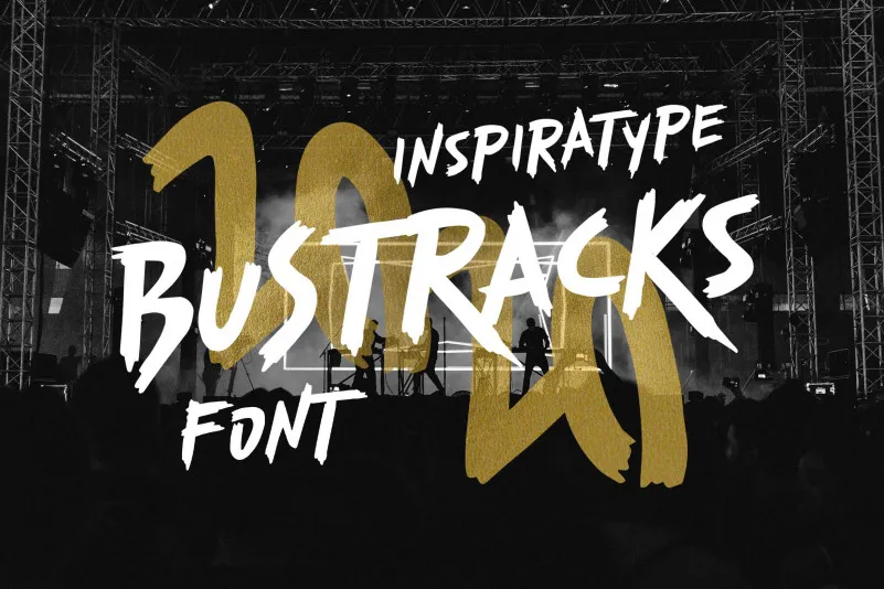 Bustracks Font