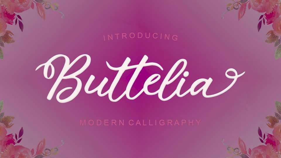 Buttelia Font › Fontesk