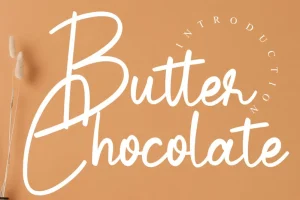 Butter Chocolate Script Font