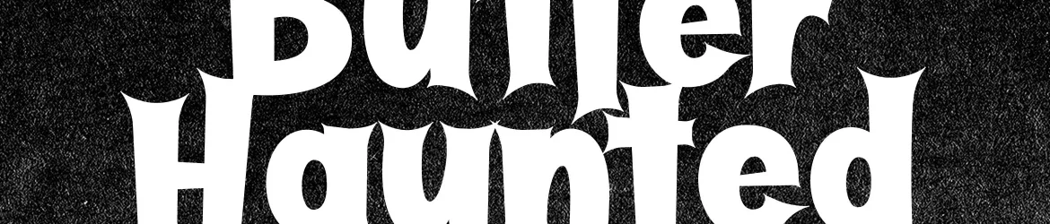 Butter Haunted Display Font