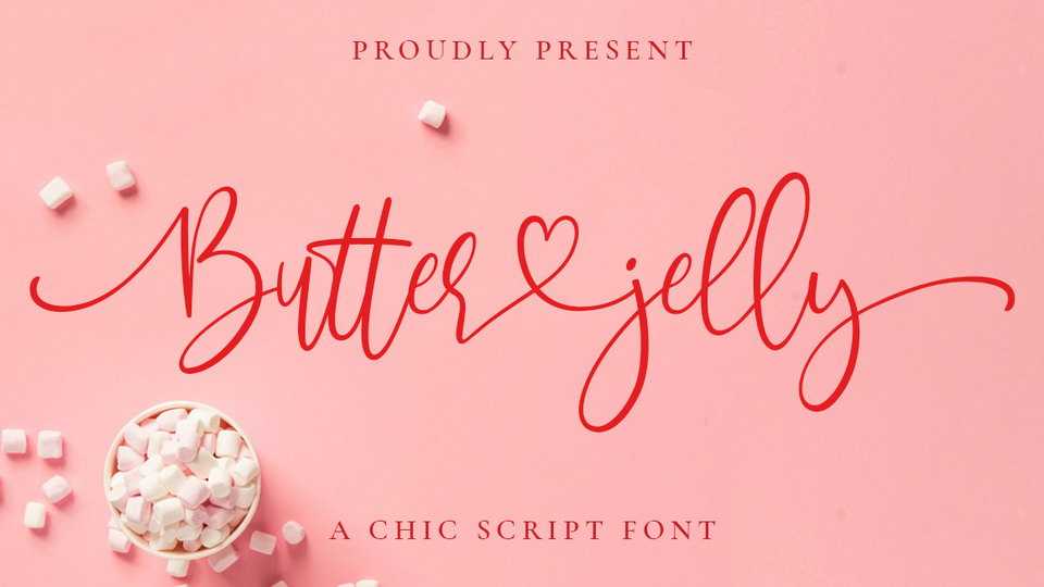 Butter Jelly Script Font › Fontesk