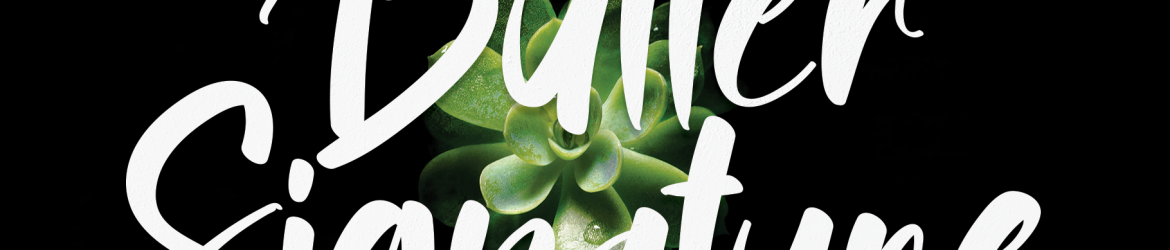 Butter Signature Font
