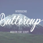 Buttercup Calligraphy Font