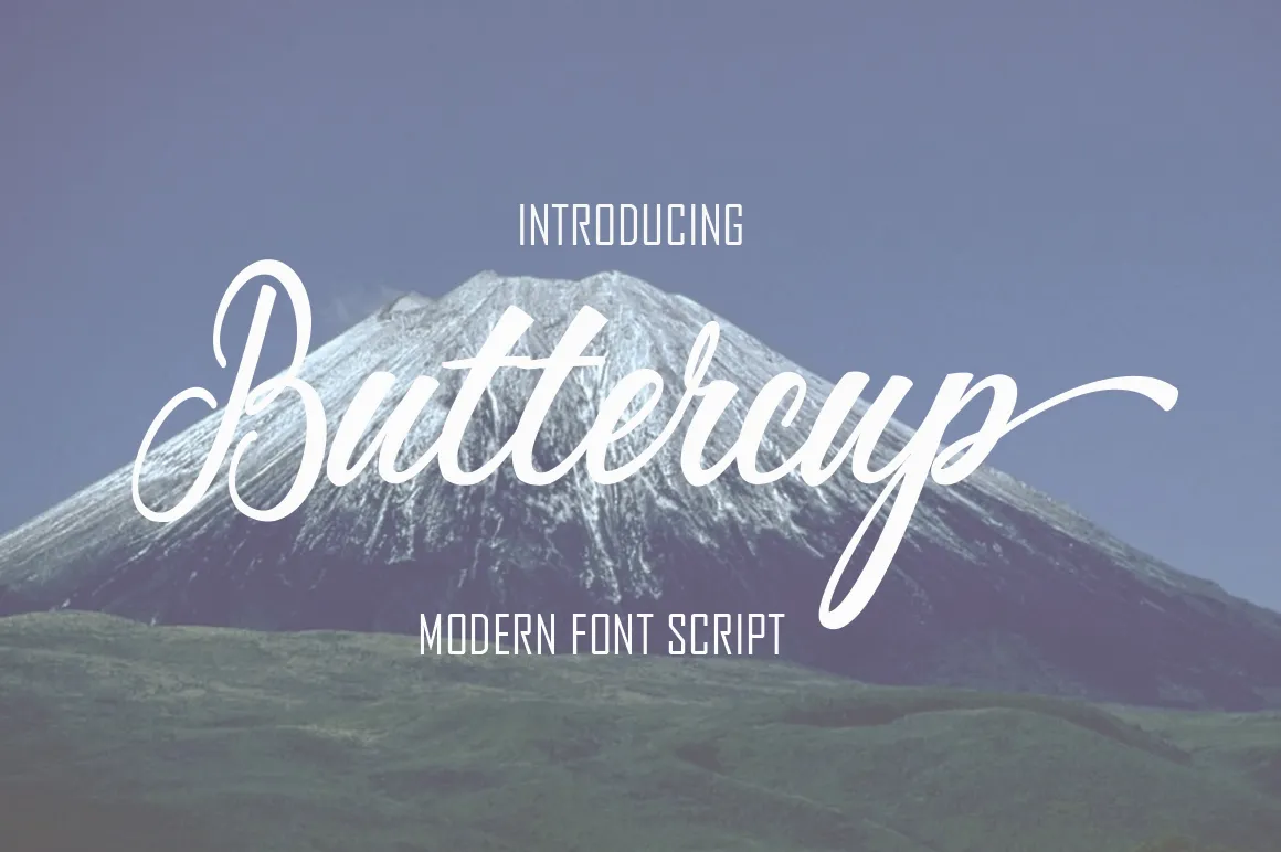 Buttercup Calligraphy Font