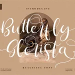 Butterfly Glorista Font