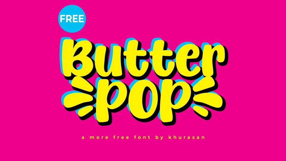 Butterpop Font › Fontesk