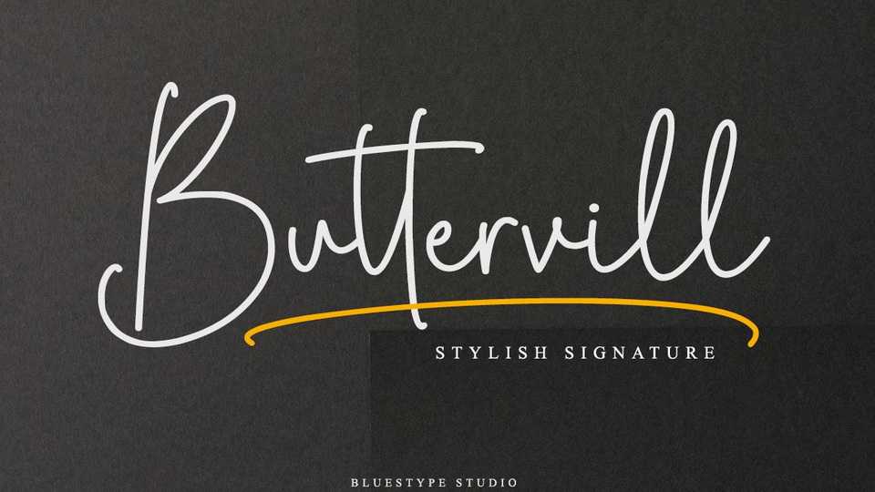 Buttervill Font › Fontesk