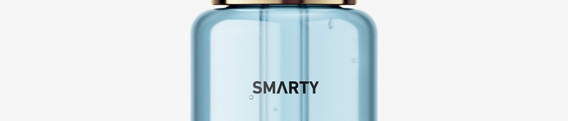 Button dropper bottle / clear