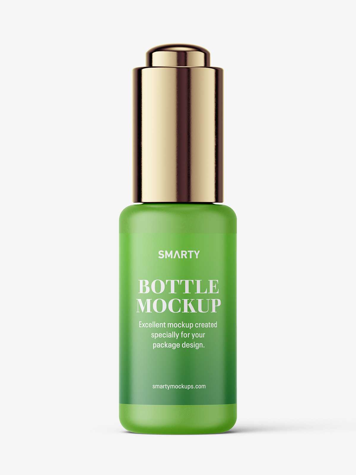 Button dropper bottle / matt