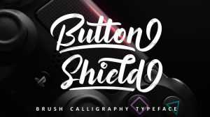 Button Shield Font › Fontesk