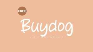 Buydog Font › Fontesk