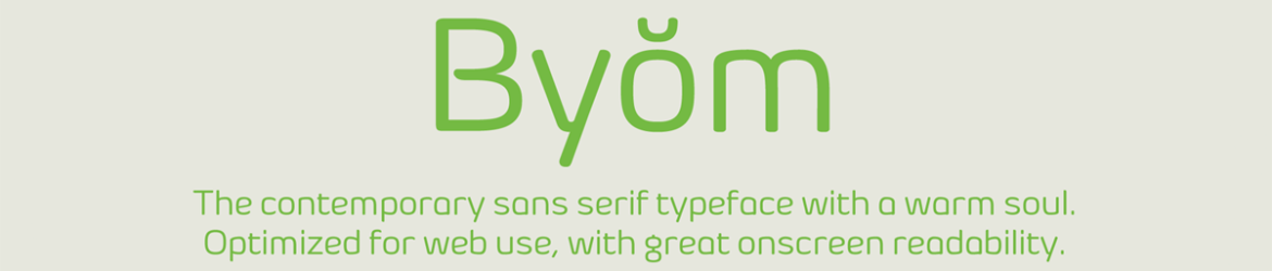 Byom Font Family