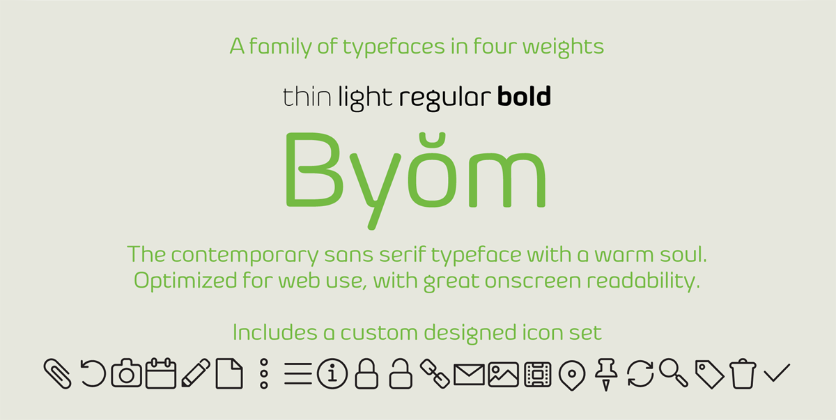 Byom Font Family