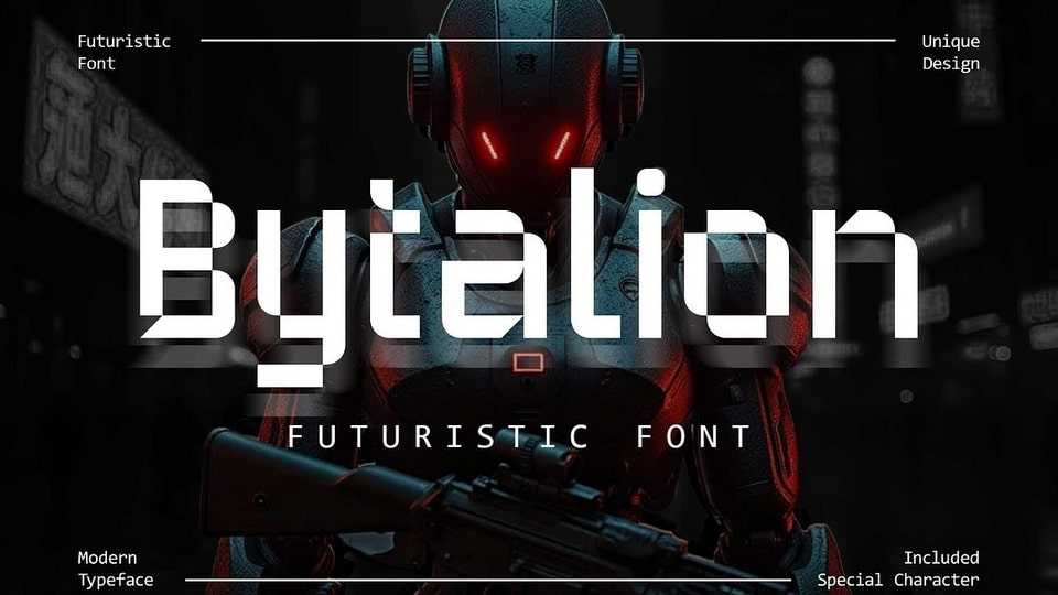 Bytalion Font › Fontesk