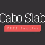 Cabo Slab Font Family
