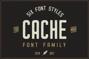 Cache Font Family