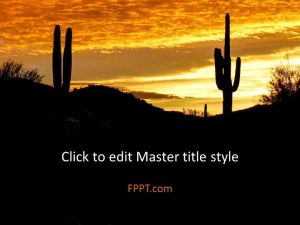 Cactus Presentation Template