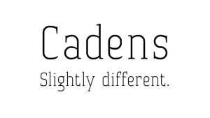 Cadens Font › Fontesk