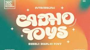 Cadho Toys Font › Fontesk