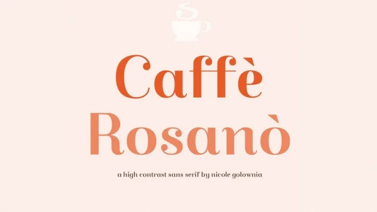 Caffè Rosanò Font