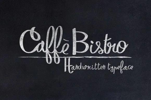 CaffèBistro Script Font