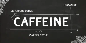 Caffeine font family
