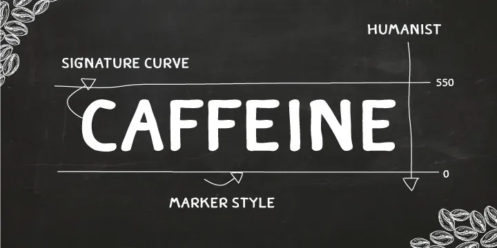 Caffeine font family