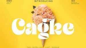 Cagke Font › Fontesk