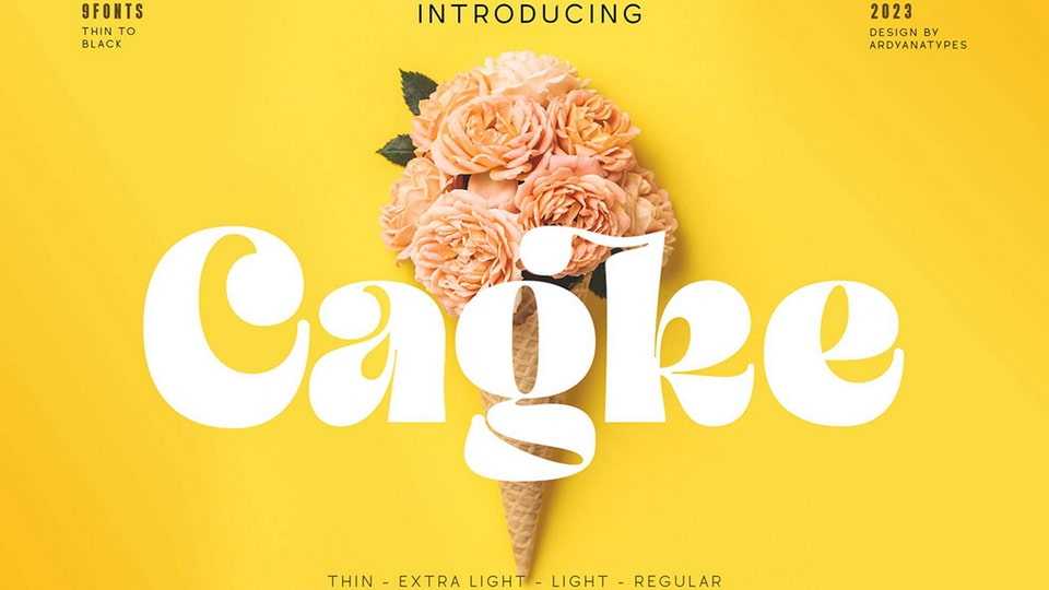 Cagke Font › Fontesk