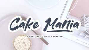 Cake Mania Font › Fontesk