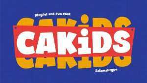 Cakids Font › Fontesk