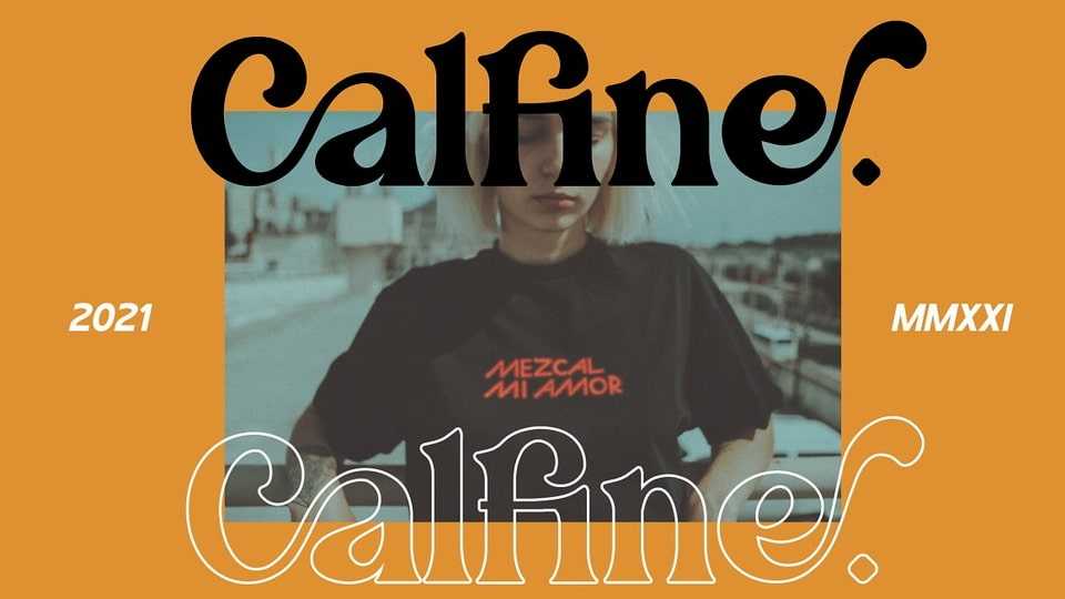 Calfine Font › Fontesk