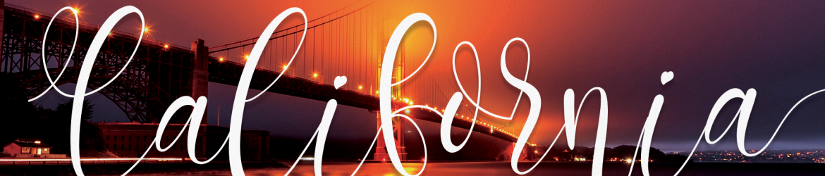 California Calligraphy Font