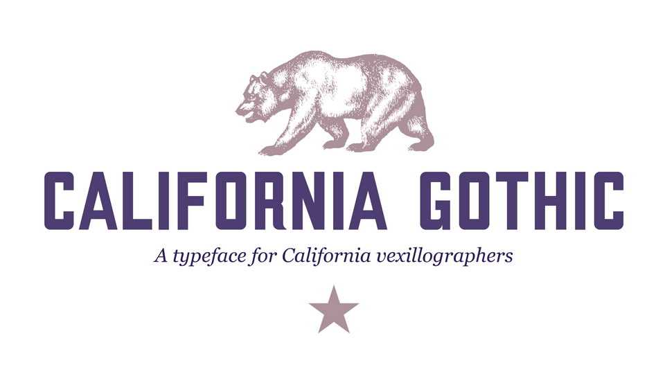 California Gothic Font › Fontesk