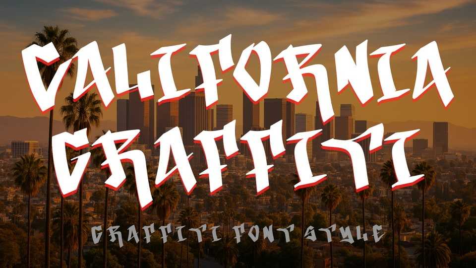 California Graffiti Font › Fontesk